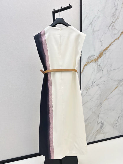 D 25 Spring/Summer Printed Sleeveless Dresses