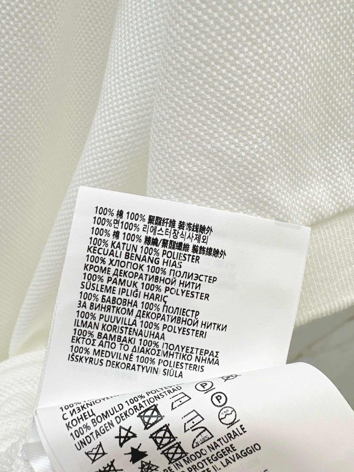 M 25 embroidered logo short sleeve