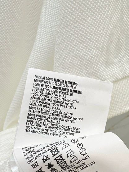 M 25 embroidered logo short sleeve