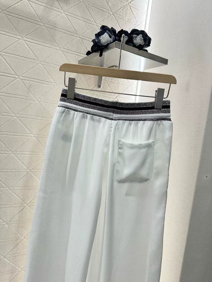 D 2025 new product Drawstring webbing trousers
