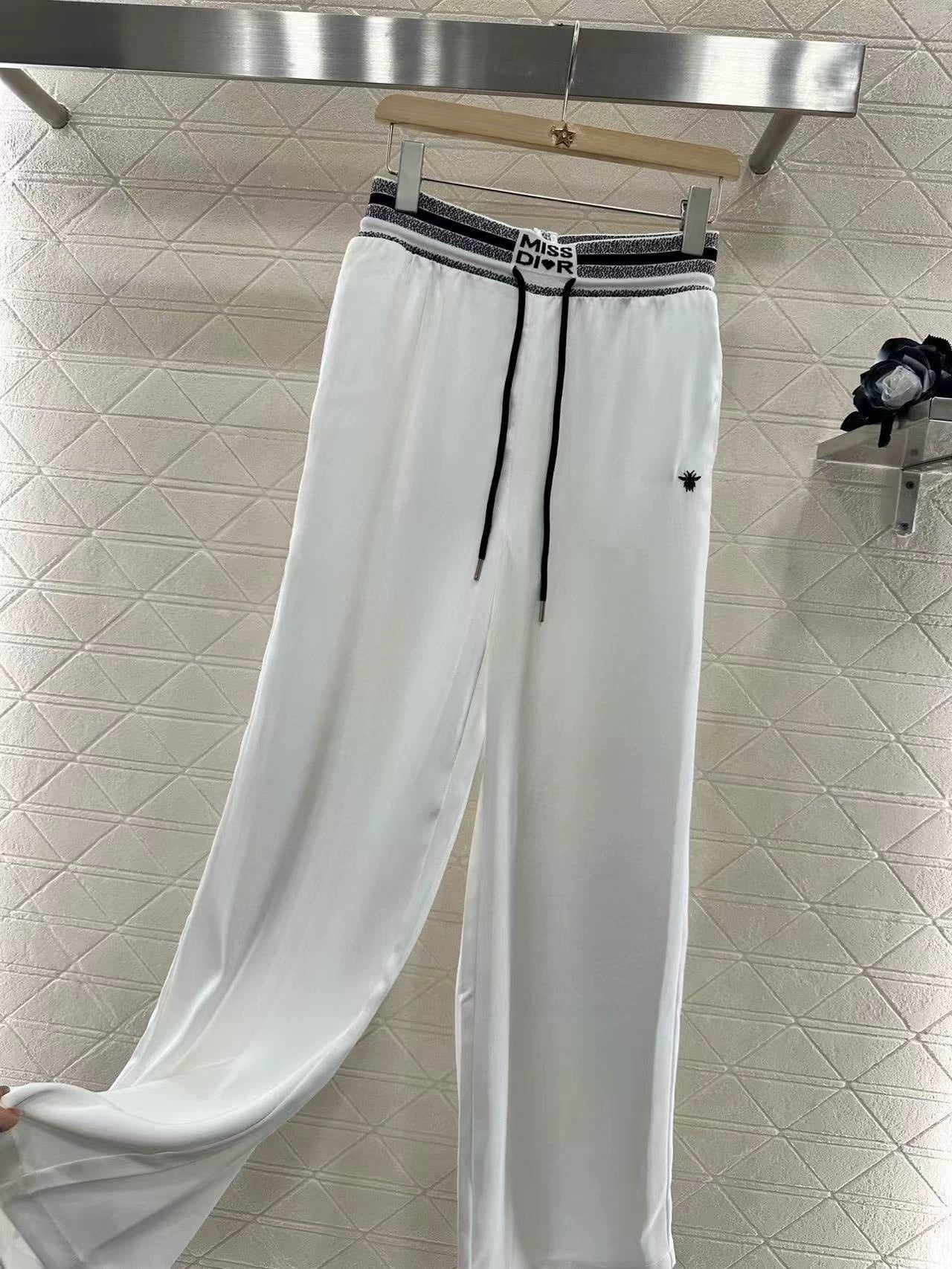 D 2025 new product Drawstring webbing trousers