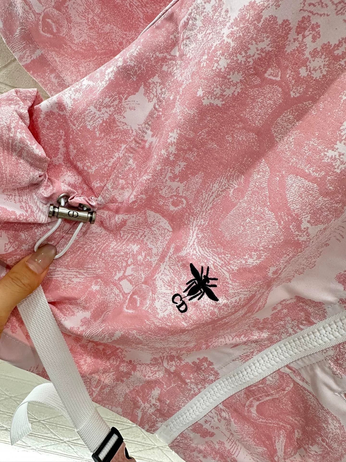 D 25 Jacquard short-sleeved jacket