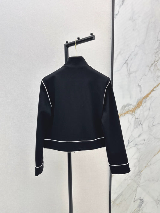 Mi 25 Air layer fabric jacket with trim design