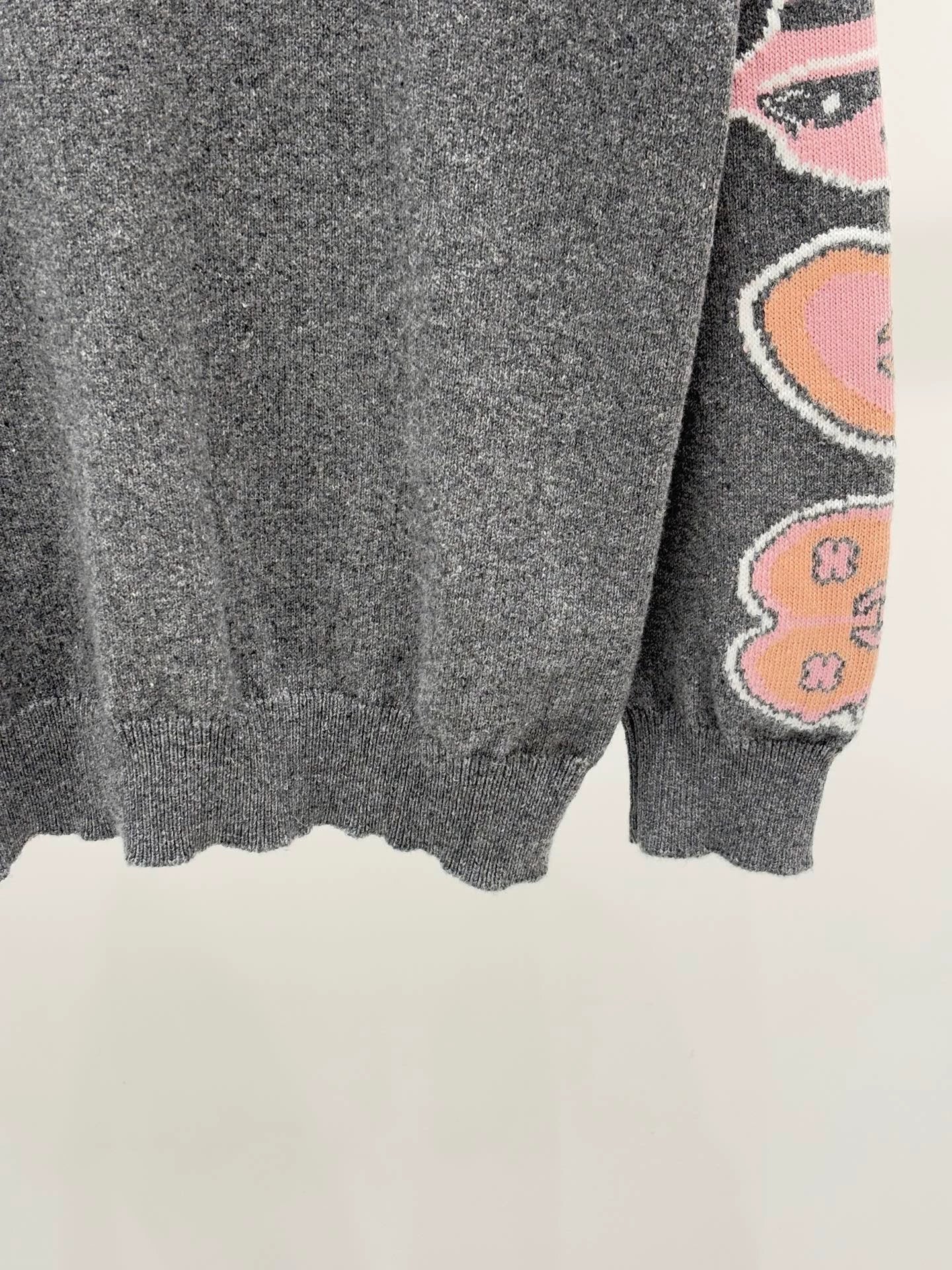 C 25 Spring/Summer New Style Girls Logo Casual Knit Cardigan