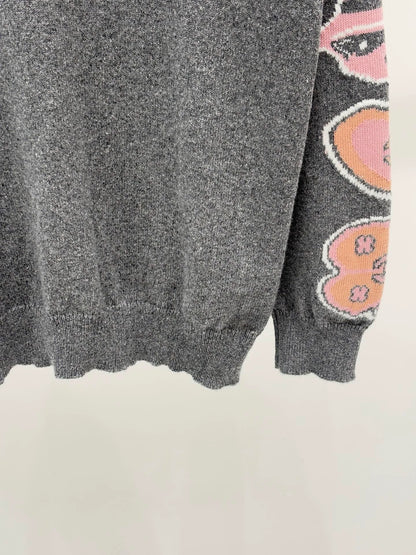 C 25 Spring/Summer New Style Girls Logo Casual Knit Cardigan
