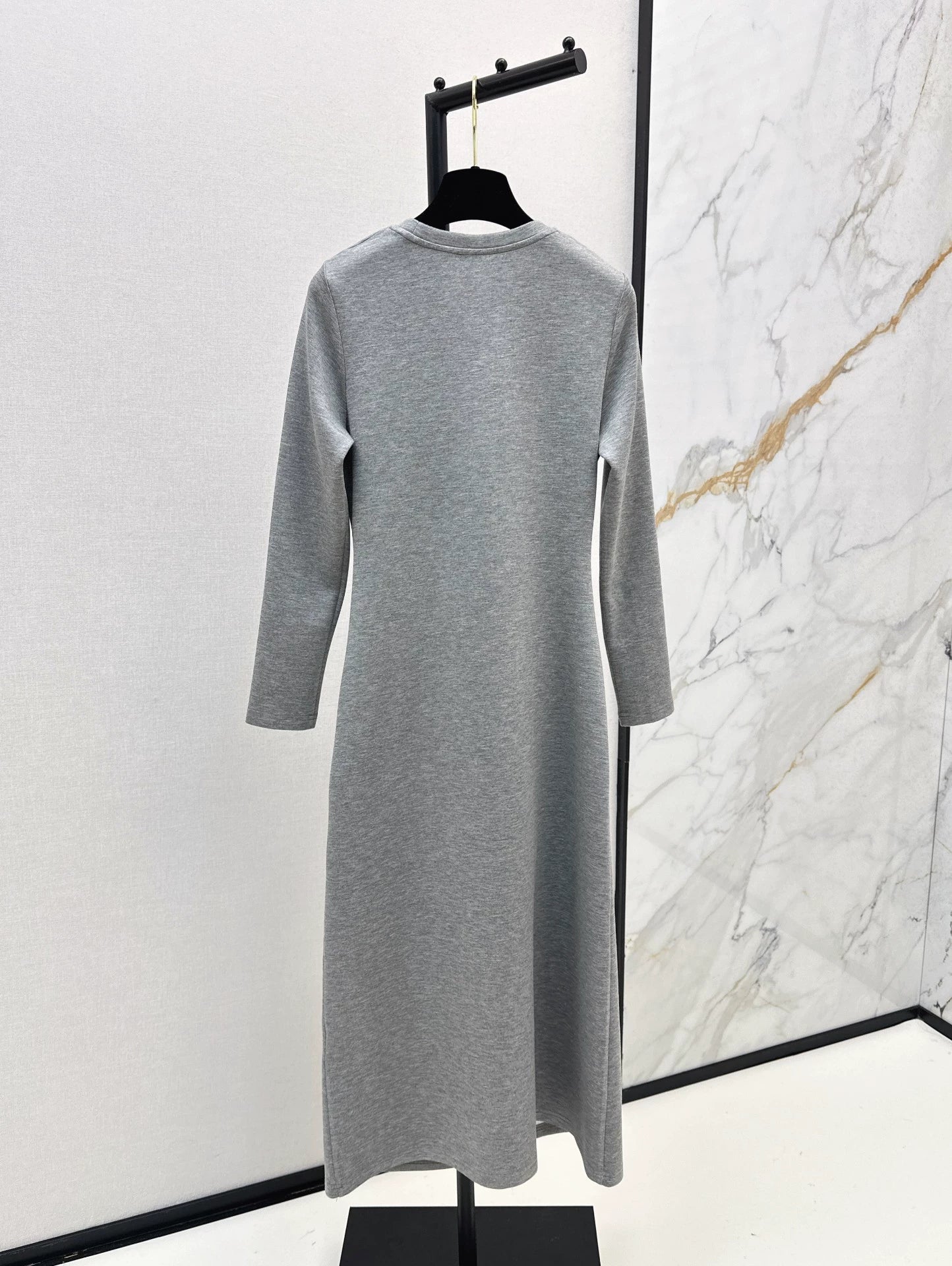 LOR 25fw Long waist-cinching dress