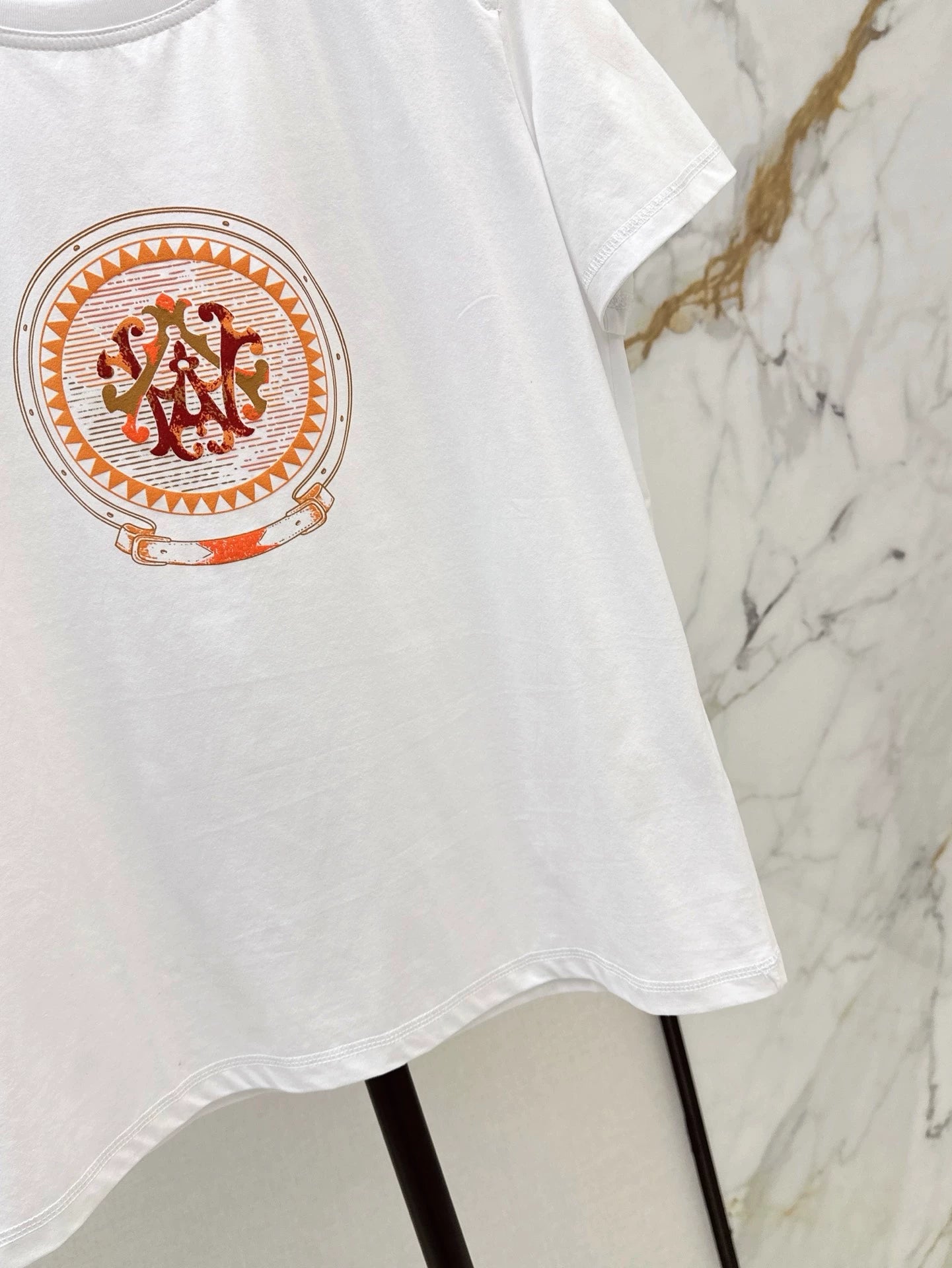 H 25 Spring/Summer New Paris Series Short Sleeve T-Shirt