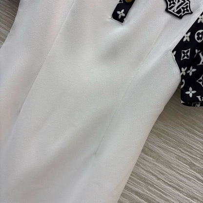 L 25 new lapel dress