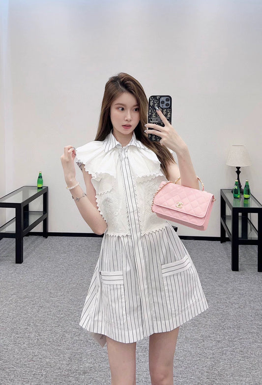 C 25ss embroidered dress