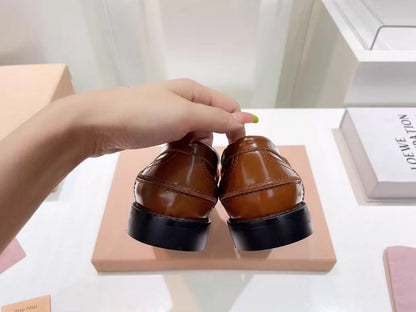 M 25 Classic Loafers Series [Horizontal Strap Coin Buckle Loafers]
