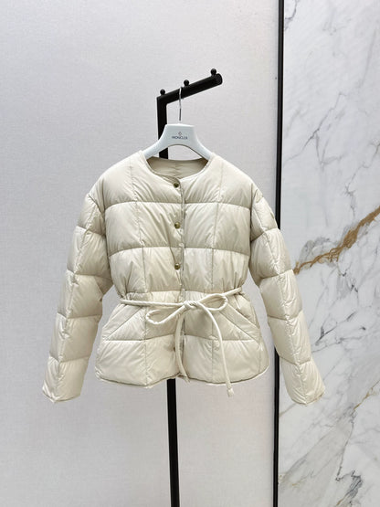 Mon 25fw New Puffer Crew Neck Down Jacket
