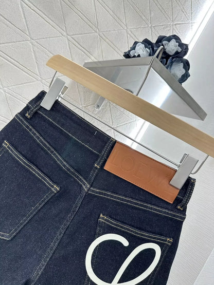 LO Spring/Summer 25 New High-Waisted Denim Shorts