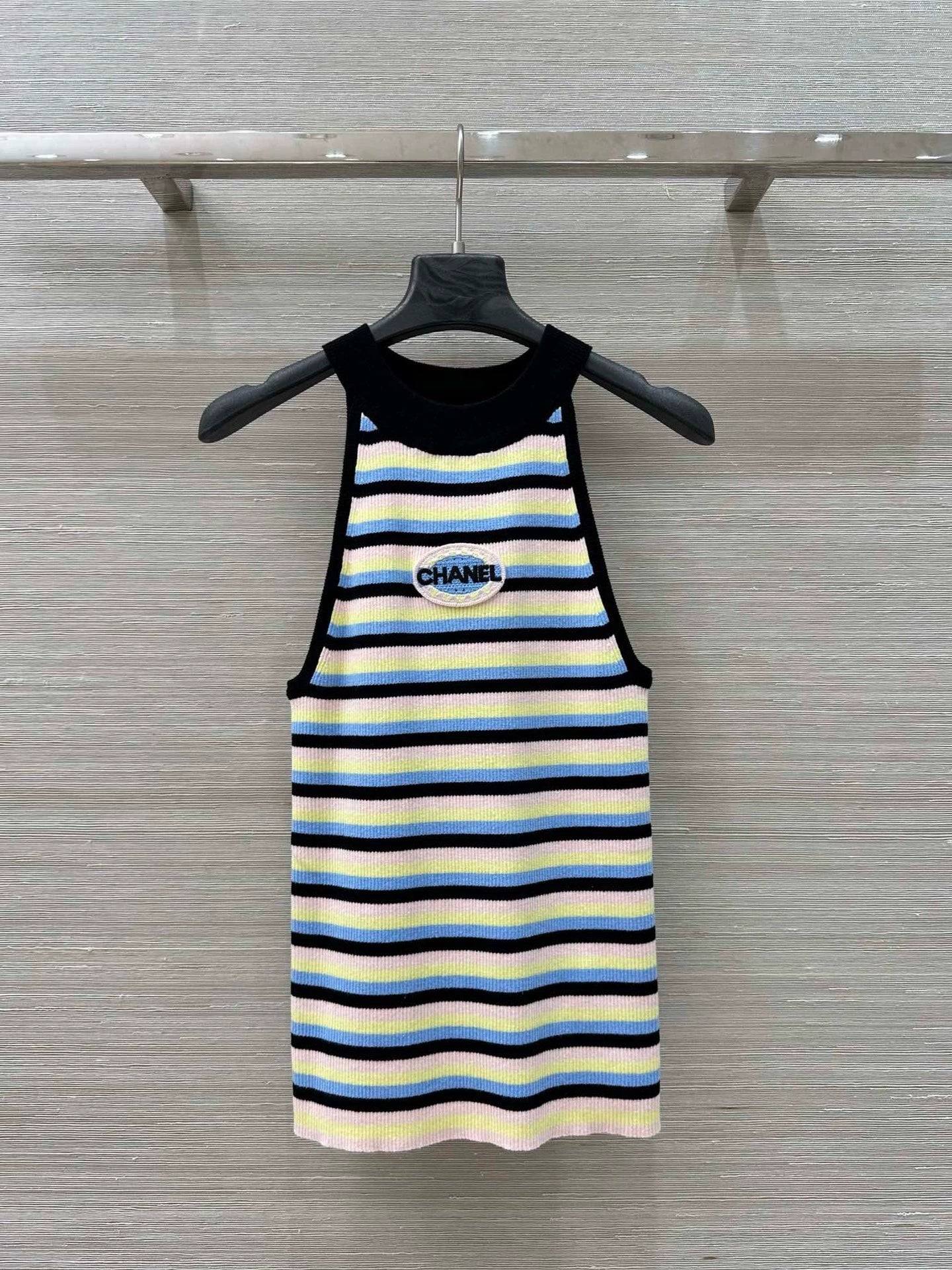 C 25 Burst New Design Striped Tank Top