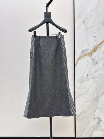 D 25 Spring/Summer New Drop-Sleeve Suit Short Jacket + Half Skirt