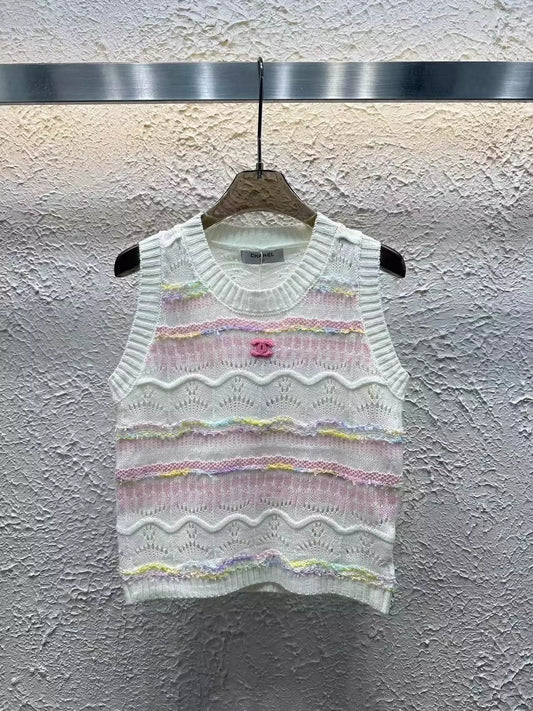 C 25 High-quality fixed-dyeing knitted undershirt