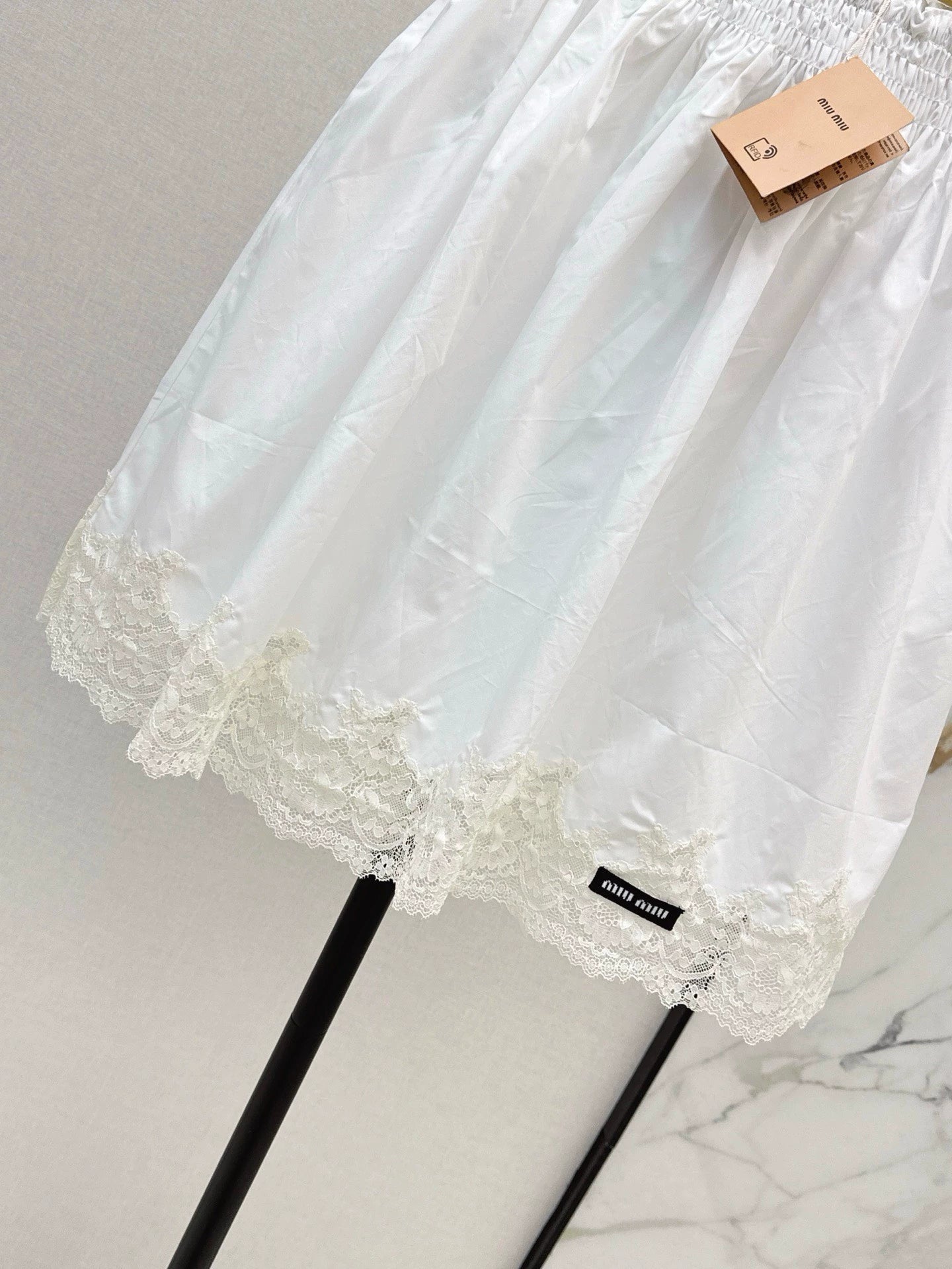 M 25 Spring/Summer New Patchwork Lace Embellished Half Skirt
