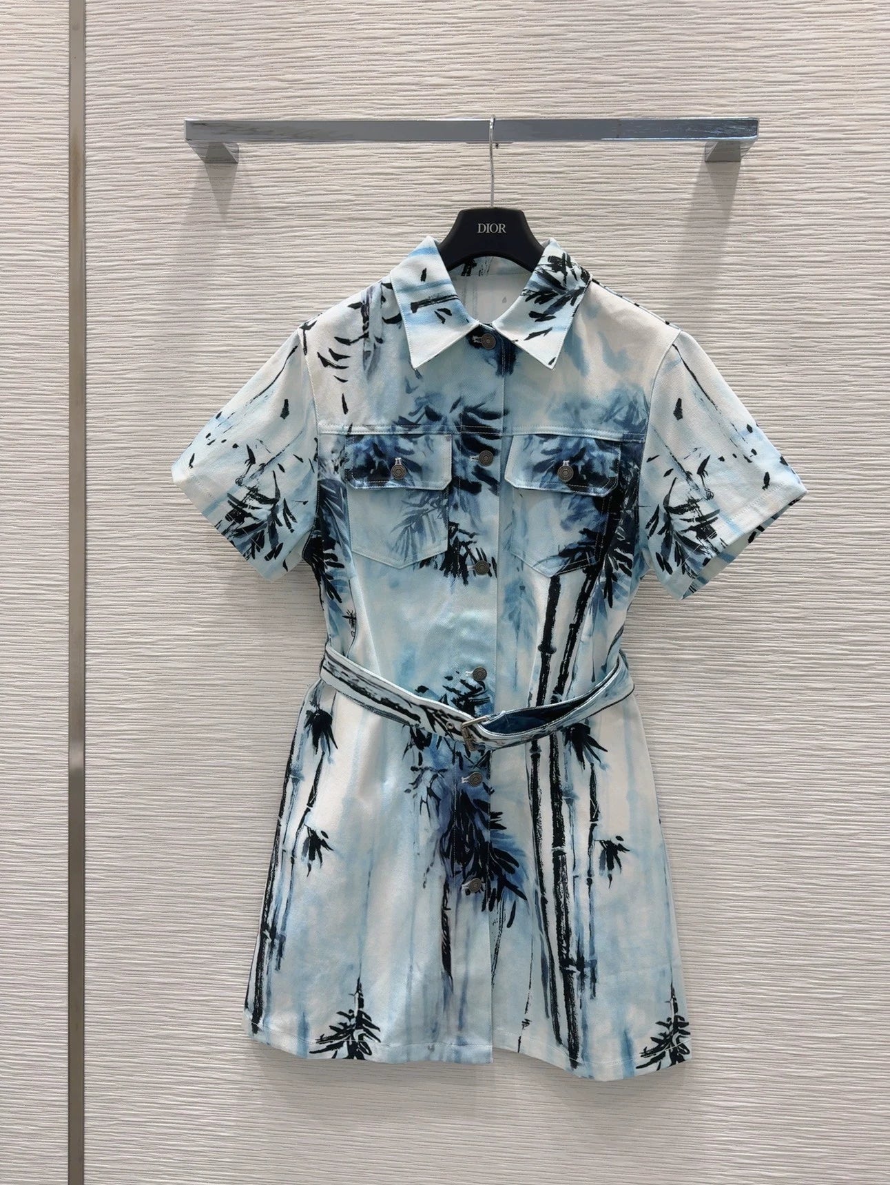 D 25 New Ink Painting Print Dresses