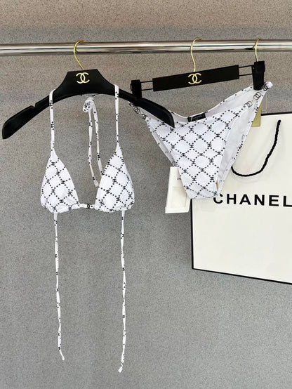C 25 New white bikini set