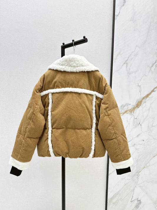 Mon 25 New lamb wool down jacket