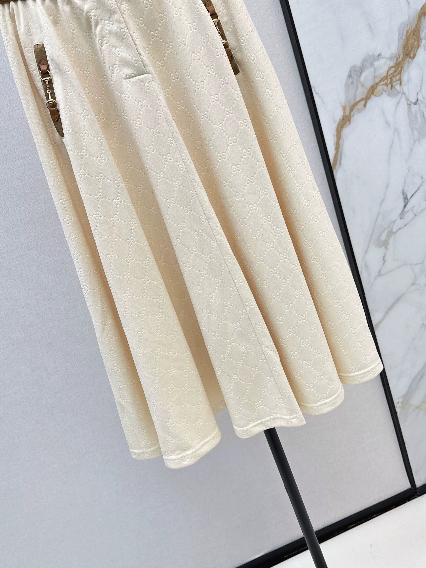 G 25ss new umbrella-shaped long skirt