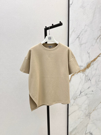 LO 25 Spring and Summer New Irregular Short Sleeve T-shirt