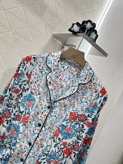 L 25 Floral Prints Shirts