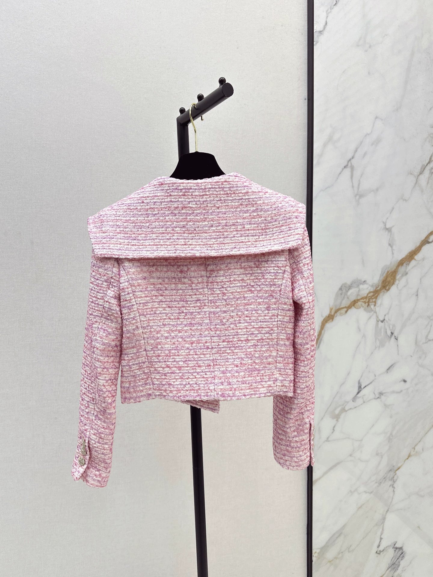 C 25fw Pink lapel jacket