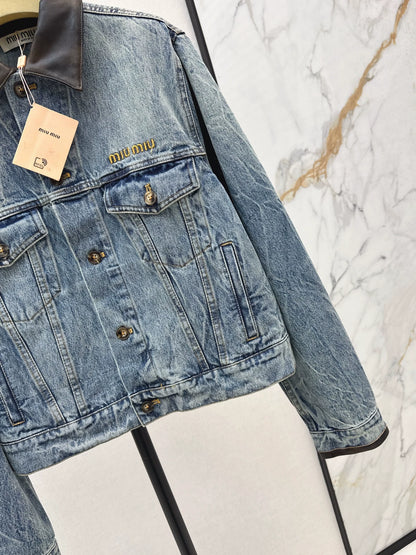 M 25fw Vintage denim jacket
