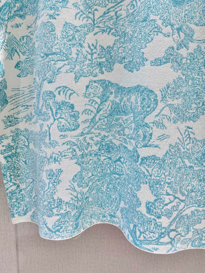 D 25 New Animal Jungle Series Short Sleeve Tops