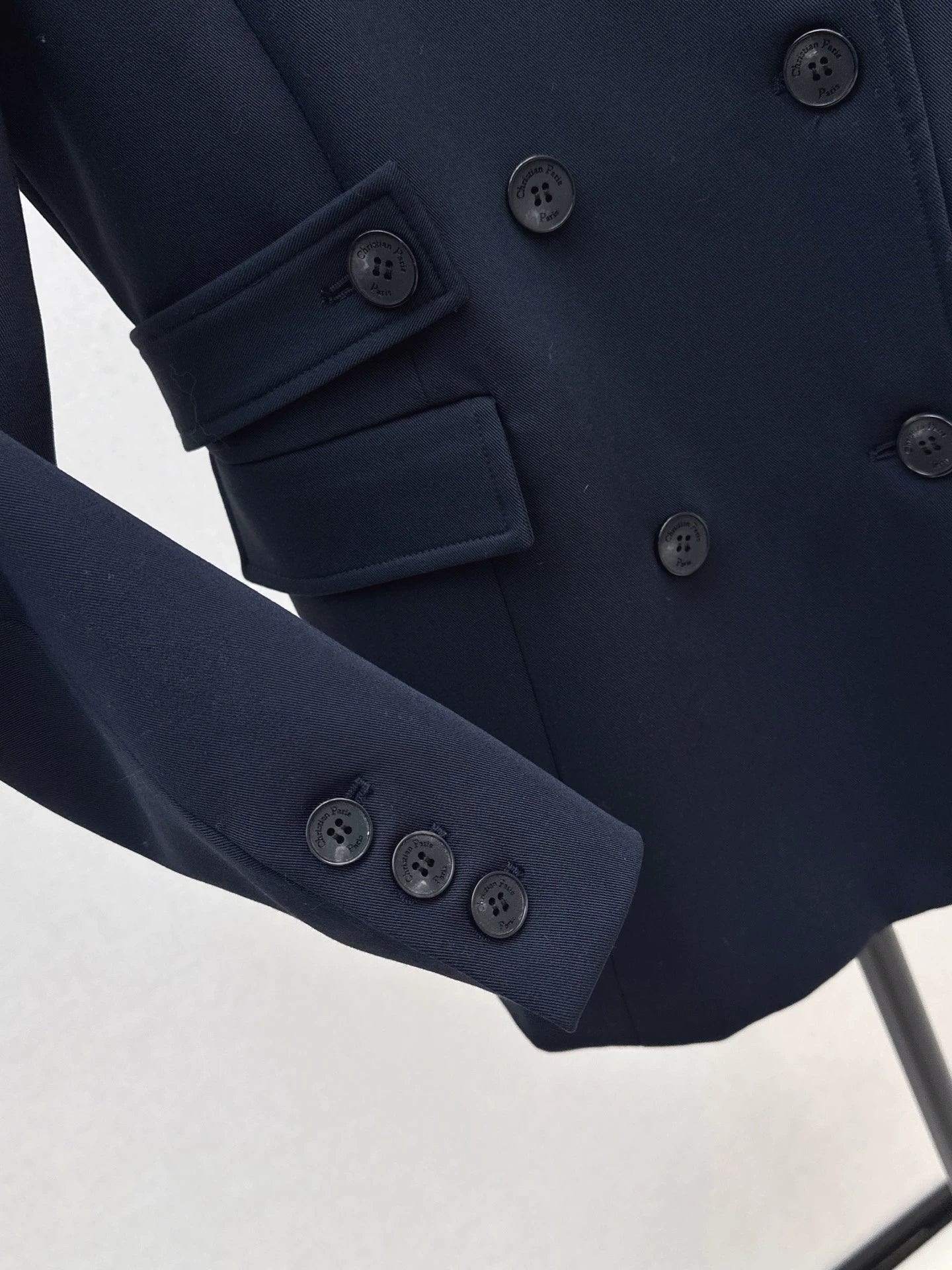 Di 25 Classic Lapel Double-Breasted Blazer