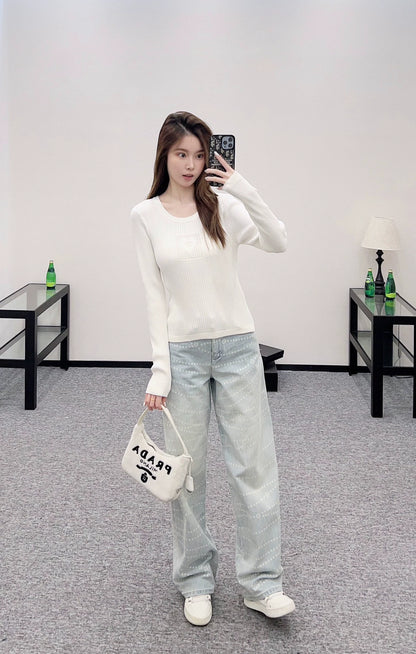 C 25 Heart knitted long sleeves