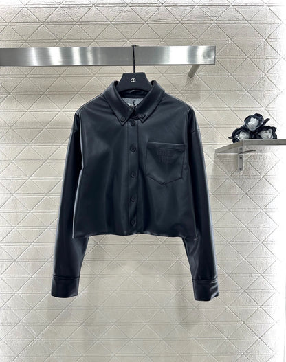 Mi 25 Sheepskin shirt and skirt set