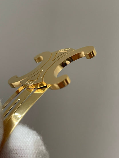 CE 25 Snap-on Hair Clip Gold