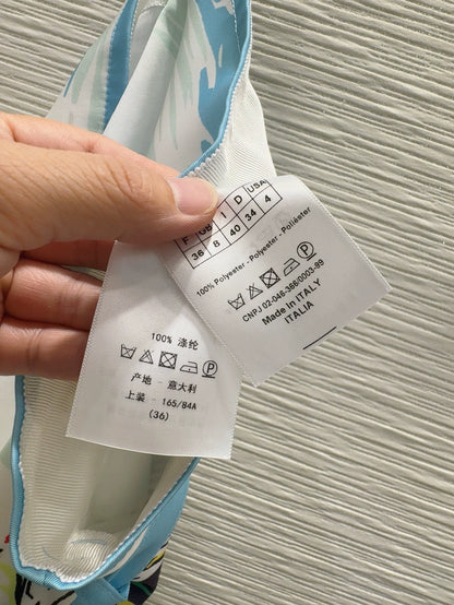 D 25 new map print belt skirt