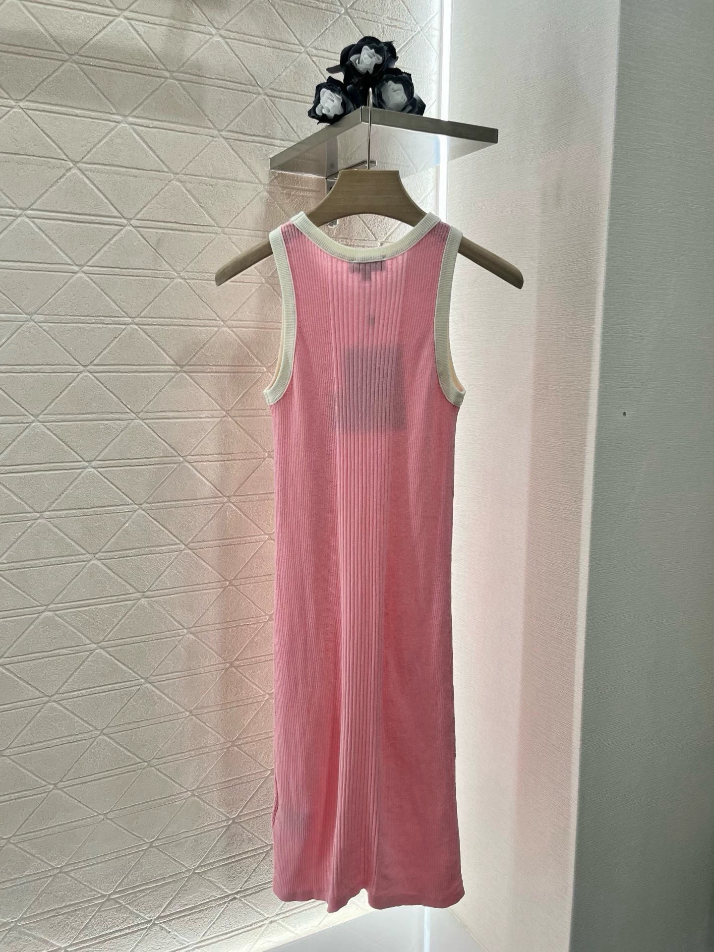 C 25 New Slim Knit Tank Dress