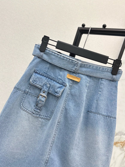 D 25 Spring/Summer New Denim Half Skirt