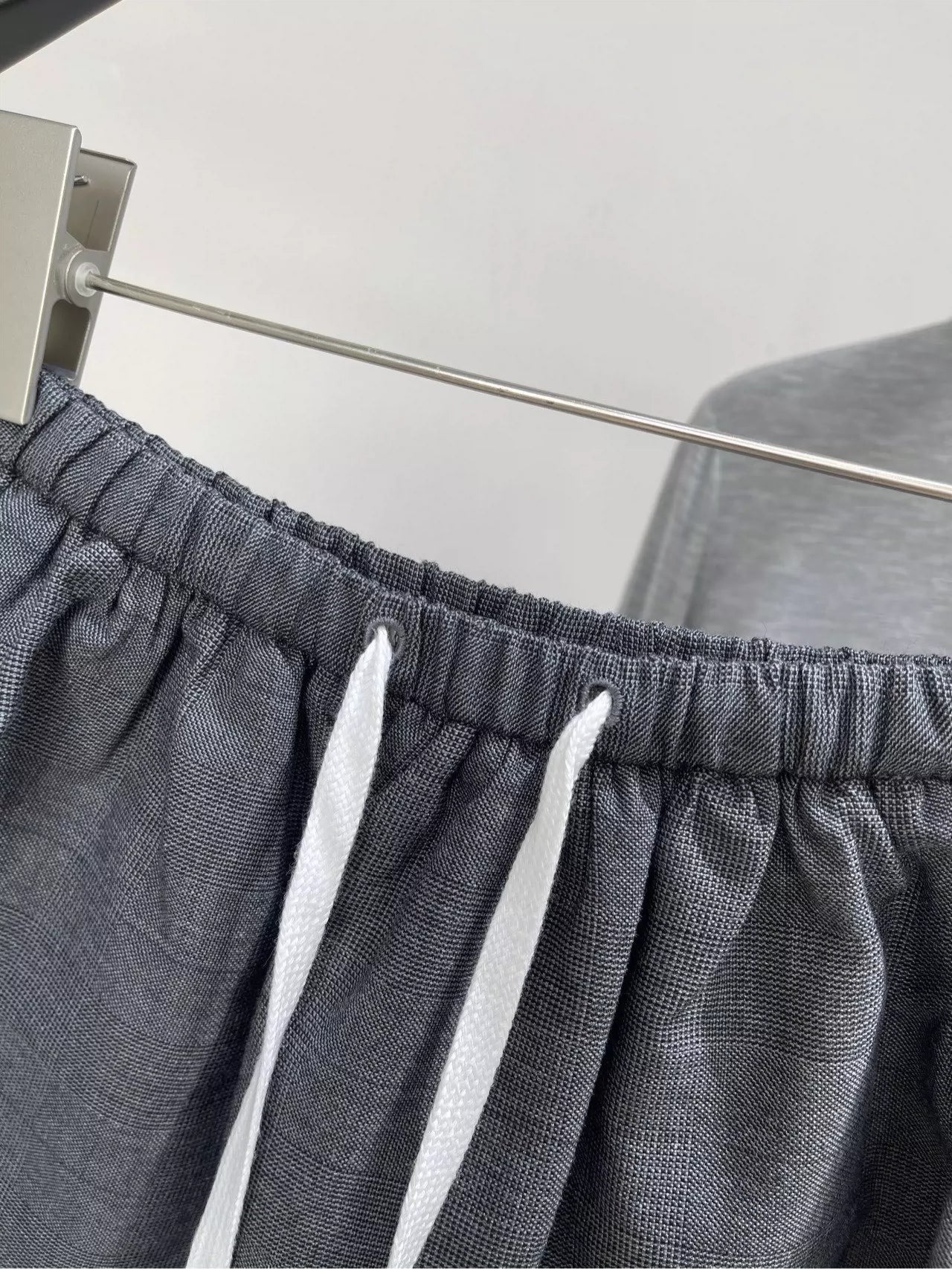 M 25 Gray Gingham Puffy Skirt