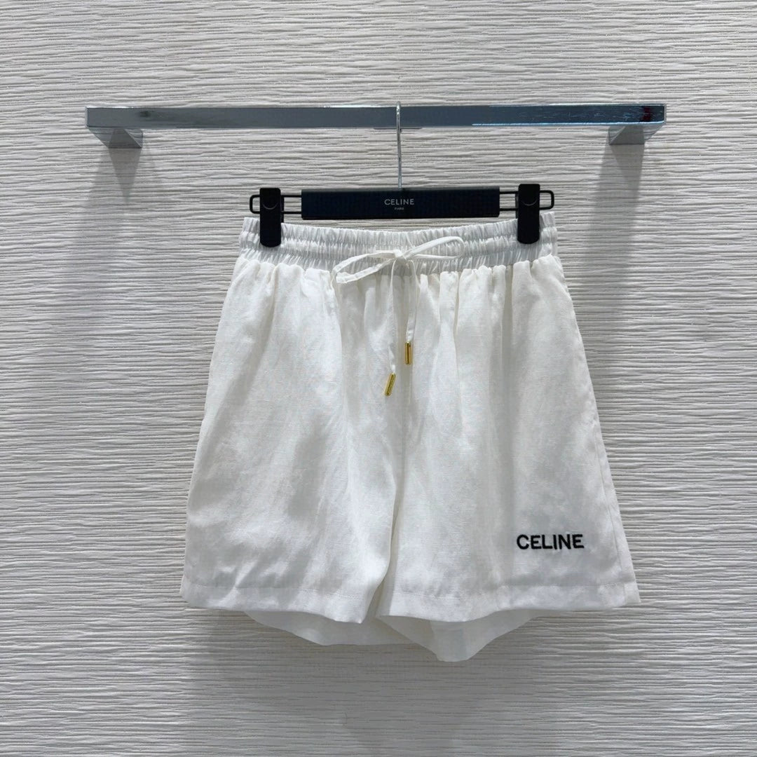 Ce 25 New Pocket Long Sleeve Shirt Shorts Set