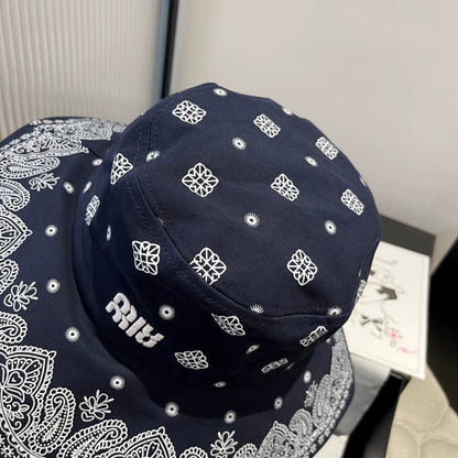 25 new starry sky print fisherman hat
