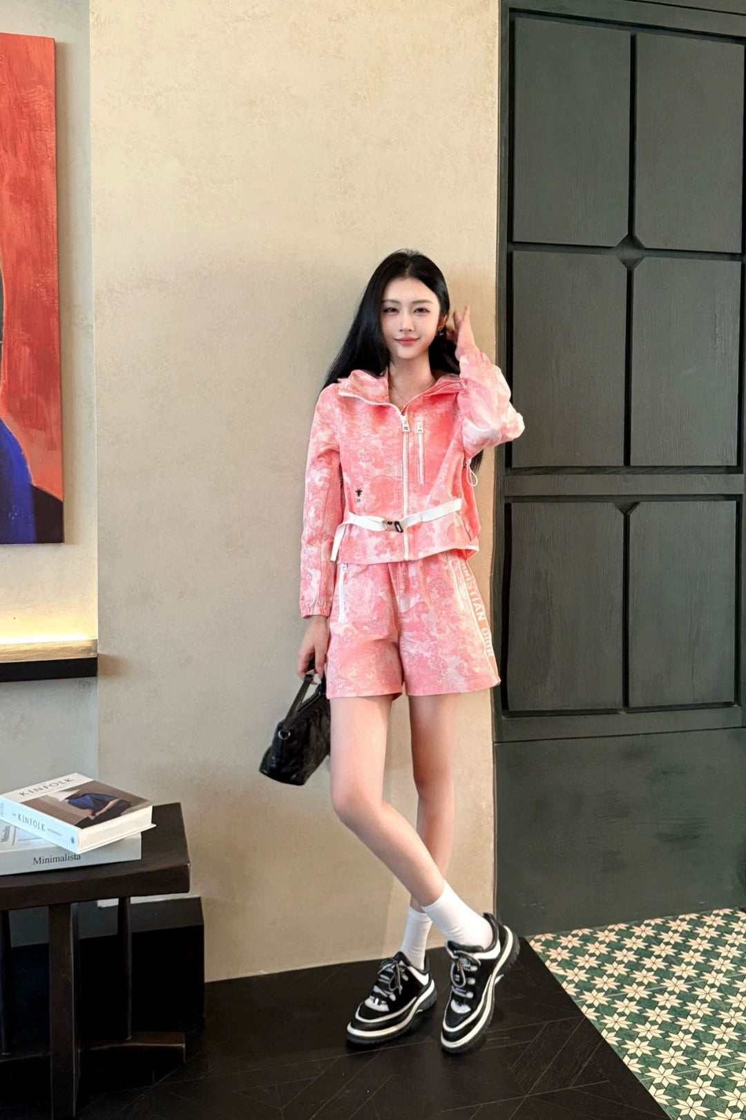 D 25 New Printed Letter Shorts