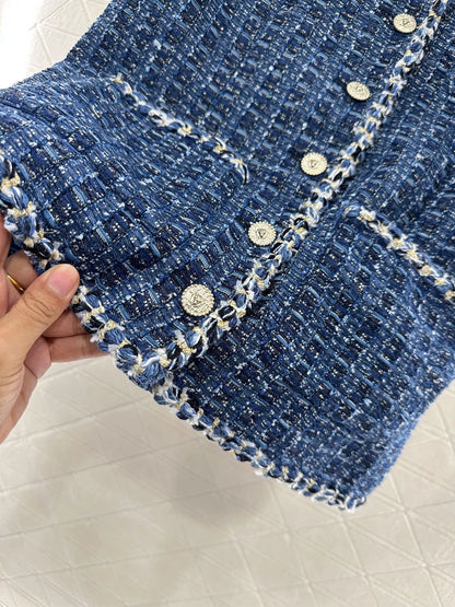 C 25fw Woven Tweed Vest