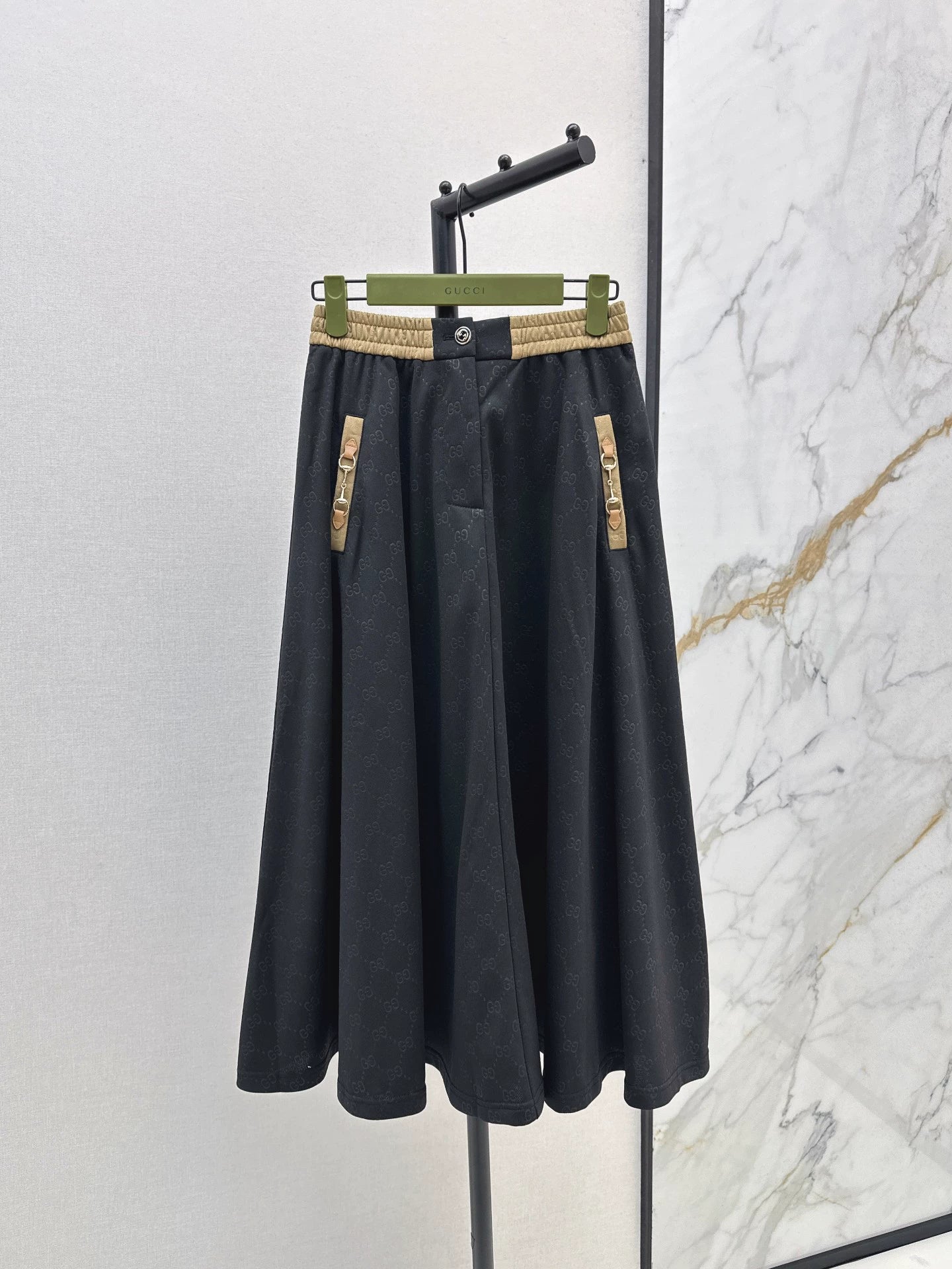 G 25ss new umbrella-shaped long skirt