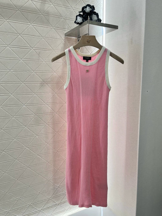 C 25 New Slim Knit Tank Dress