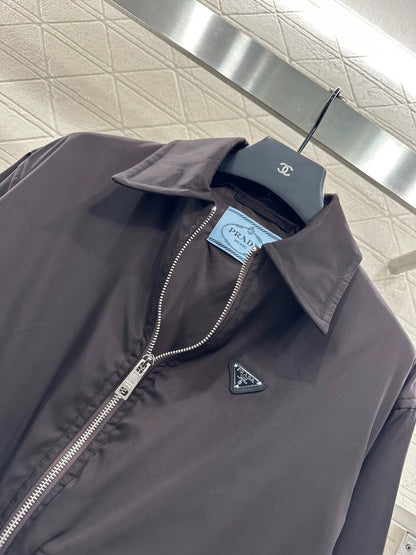 P 25 Zippered padded jacket
