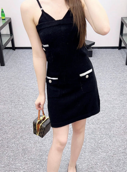 C 25 Knitted slip dress