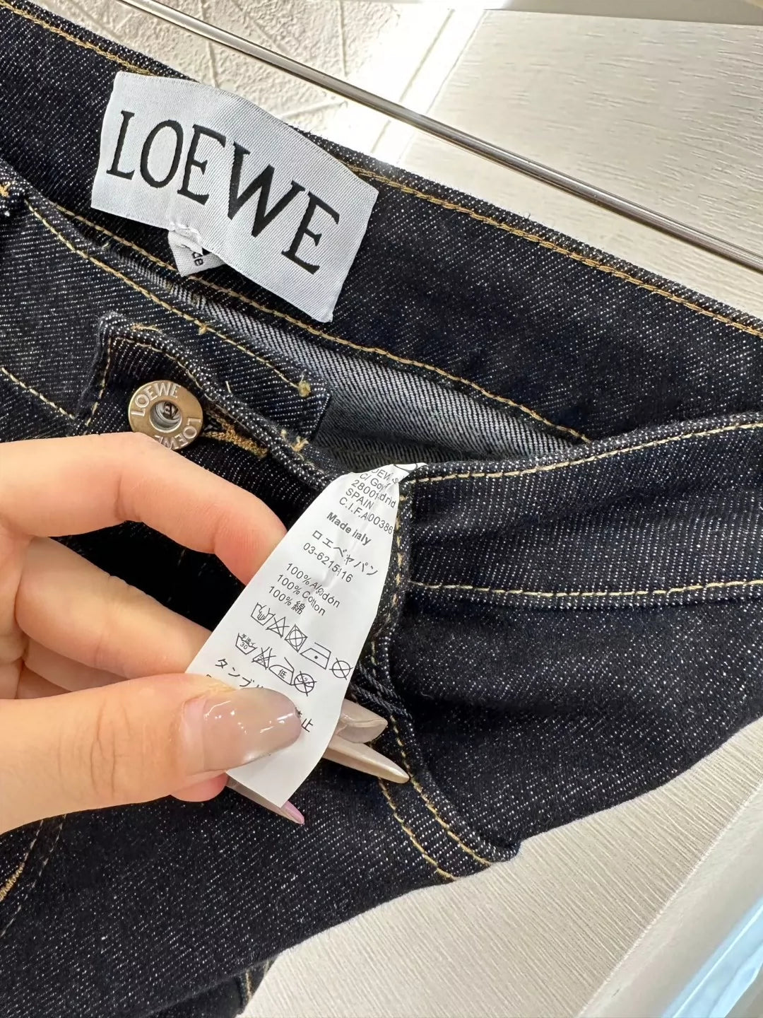 LO Spring/Summer 25 New High-Waisted Denim Shorts