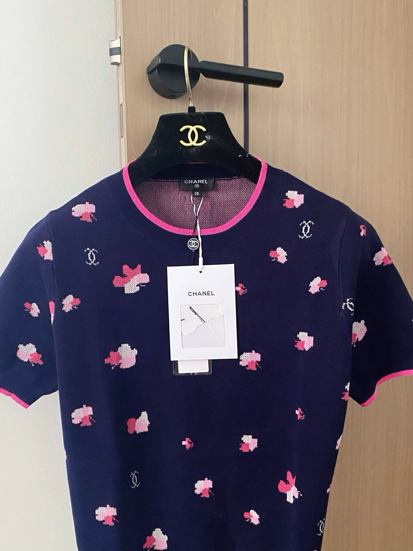 C 25 New Color blocking  short sleeves