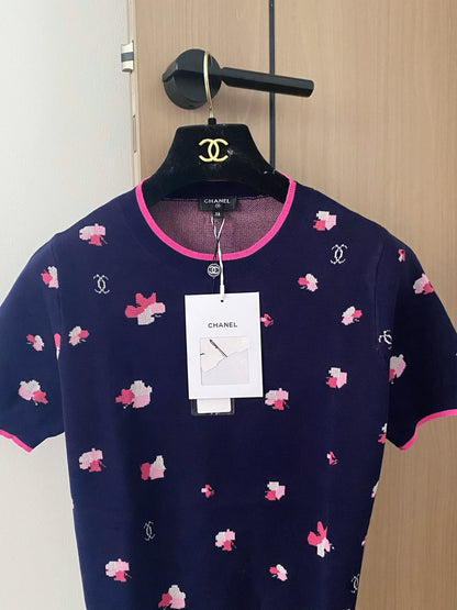 C 25 New Color blocking  short sleeves