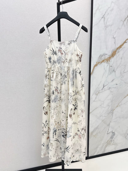 D 25 Spring and Summer New Printed Halter Dresses