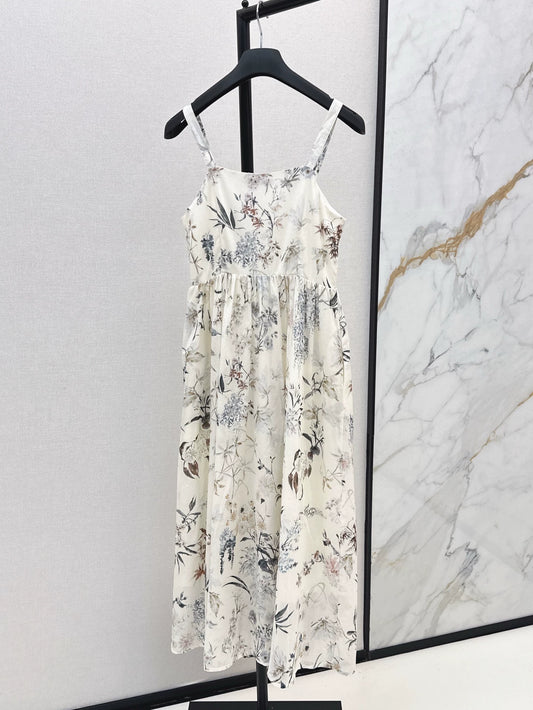 D 25 Spring and Summer New Printed Halter Dresses